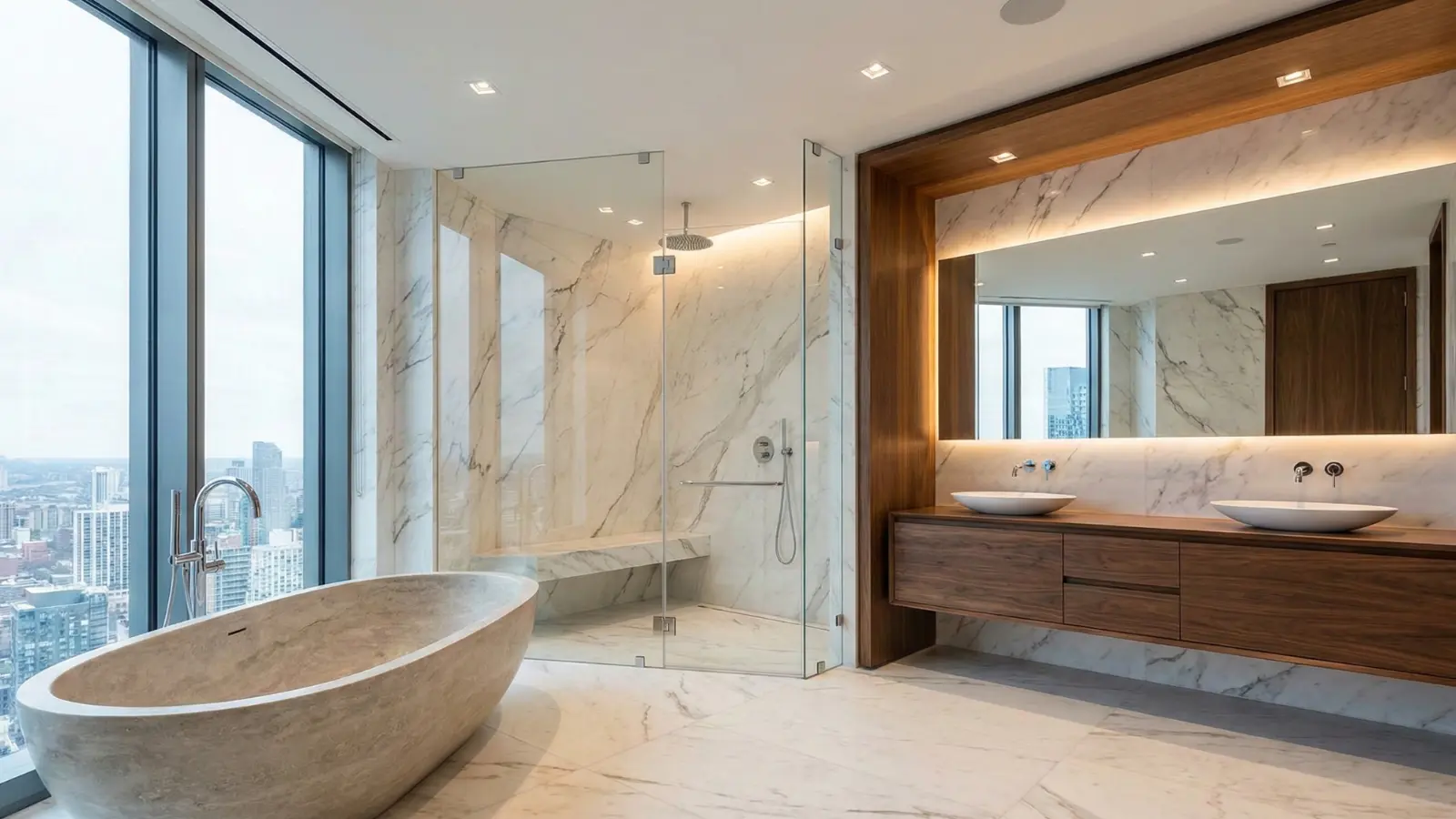 Bathroom remodels in Richardson, TX